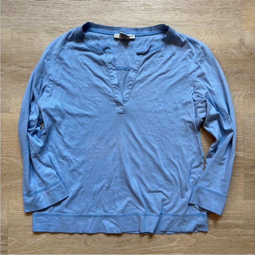 Jillian Jones 100% Cotton Blue Shirt Soft and Comfortable Women’s Size Medium